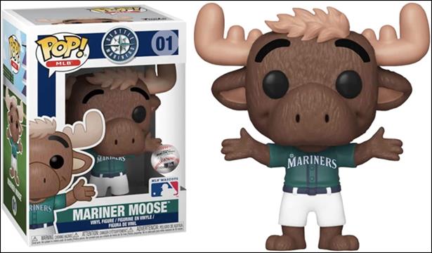 Pop! MLB Mascots figure 1-B Mariner Moose (Teal Jersey)