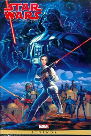 Star Wars Omnibus issue 2-B Greg Hildebrandt Cover