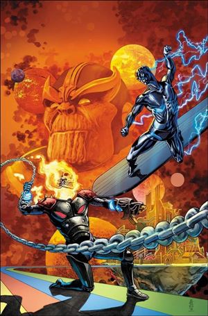 Thanos (2017) issue 17-G J.G. Jones Amorphous Ink Virgin Cover 1/600 