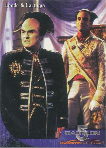 Babylon 5 Special Edition (Base Set) card 53 Londo & Cartagia