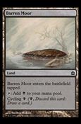 Magic the Gathering: Commander (Base Set) card 266 Barren Moor
