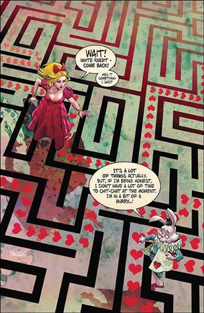Alice Never After issue 4-C Dan Panosian 1:10 Virgin Cover