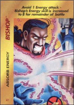 Marvel OverPower (Base Set) card nn50 Bishop: Absorb Energy