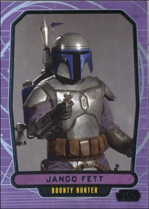 Star Wars Galactic Files (Base Set) card 40 Jango Fett Bounty Hunter