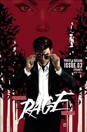 Vampirella / Dracula: Rage issue 3-C Mike Krome Cover