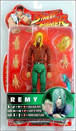 Street Fighter (Round 4) figure 5-C Remy (Red and Green)