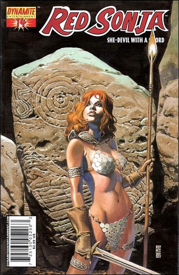 Red Sonja (2005) issue 14 J.G. Jones Color Cover