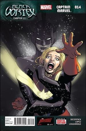 Captain Marvel (2014) issue 14 David Lopez Cover