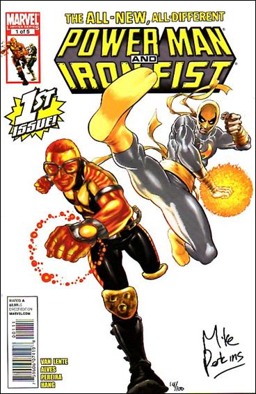 Power Man and Iron Fist (2011) issue 1-B Dynamic Forces (Signed by Mike Perkins) 1/100