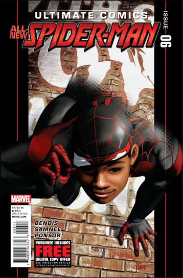Ultimate Comics Spider-Man issue 6-B Unbagged Kaare Andrews Cover