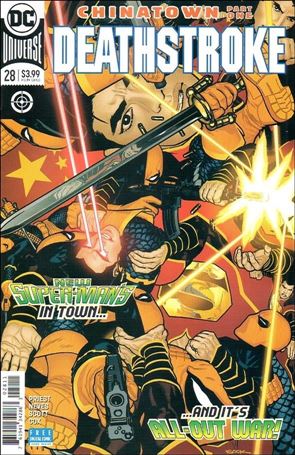 Deathstroke (2016) issue 28 Ryan Sook Cover