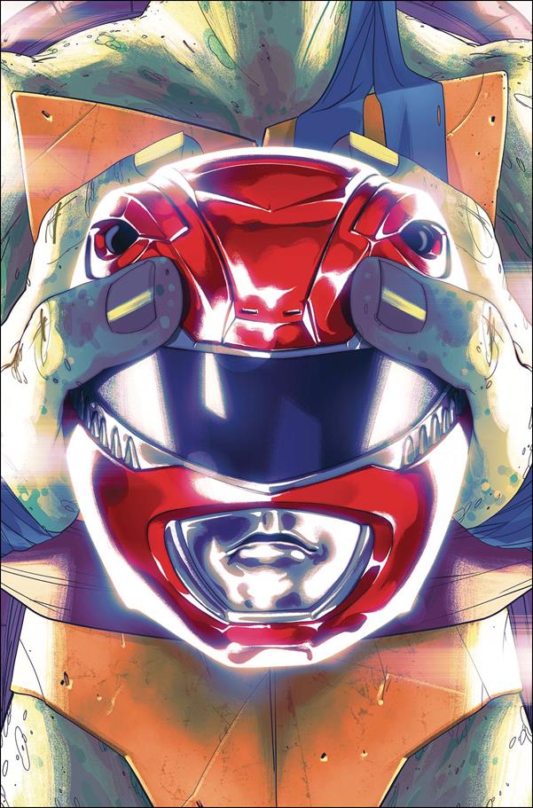 Mighty Morphin Power Rangers/Teenage Mutant Ninja Turtles issue 1-D Goni Montes "Leonardo" Cover