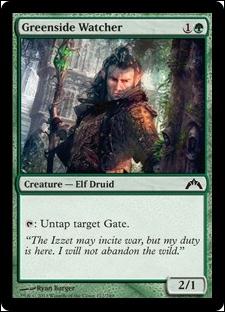 Magic the Gathering: Gatecrash (Base Set) card 122 Greenside Watcher