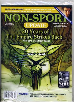 Non-Sport Update (2010) issue 3 Polybagged w/ Promo Cards and Price Guide