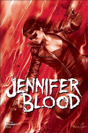 Jennifer Blood (2021) issue 2-G Lucio Parrillo 1:10 Red Tint Cover