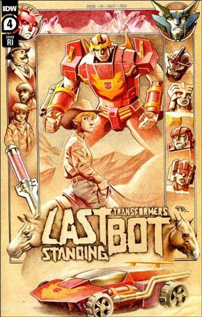 Transformers: Last Bot Standing issue 4-E E.J. Su 1:10 Cover