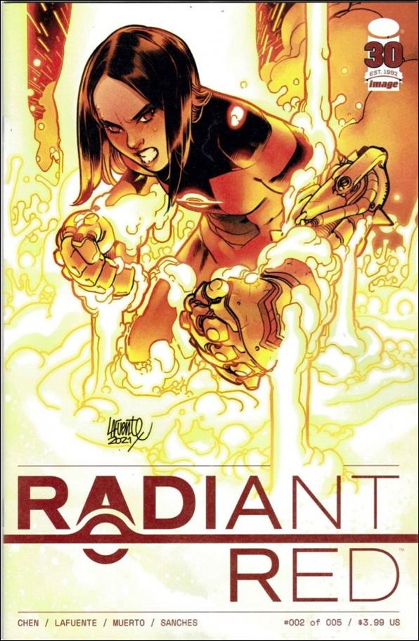 Radiant Red issue 2-B David Lafuente 1:10 Secret Cover