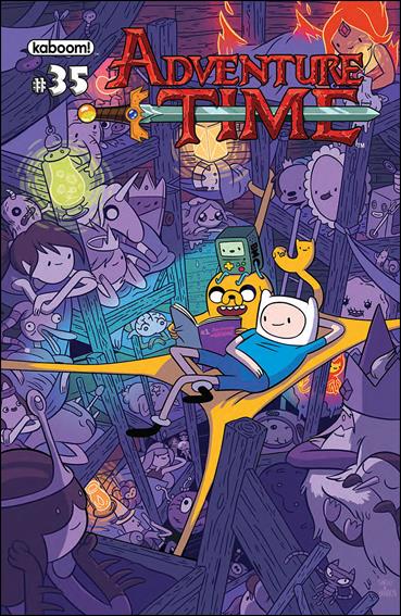 Adventure Time (2012) issue 35-D Shelli Paroline & Braden Lamb Cover