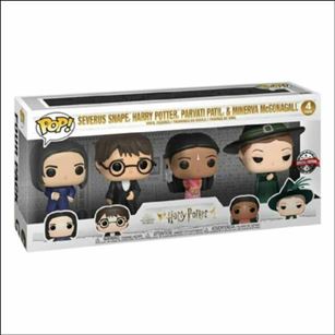 Pop! Harry Potter Multi-Packs figure nn7 Snape, Potter, Patil & McGonagall (4 Pack)