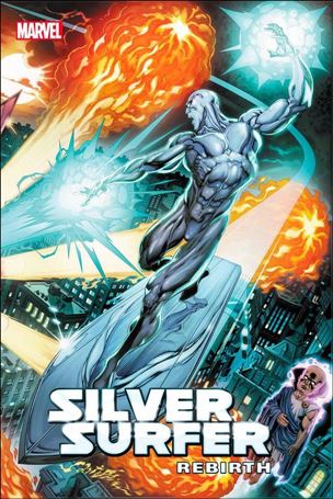Silver Surfer Rebirth issue 1-F Claudio Castellini 1:25 Wraparound Cover