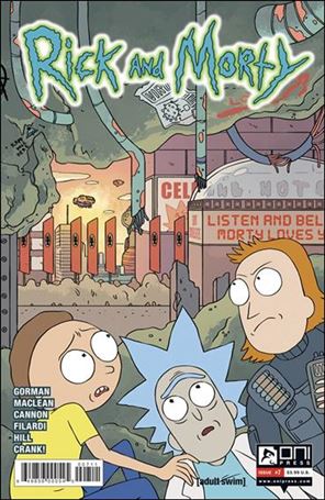 Rick and Morty (2015) issue 7 CJ Cannon Cover
