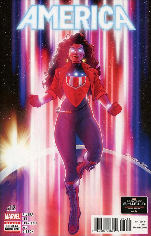 America (2017) issue 12 Joe Quinones Cover