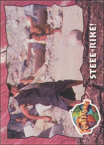 Flintstones: The Movie (Base Set) card 83 Steee-rike!