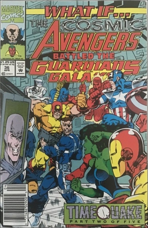 What If...? issue 36-B Newsstand Cover