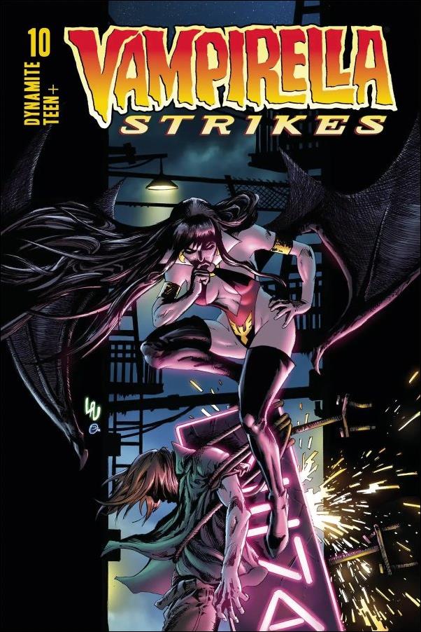 Vampirella Strikes (2022) issue 10-D Jonathan Lau Cover