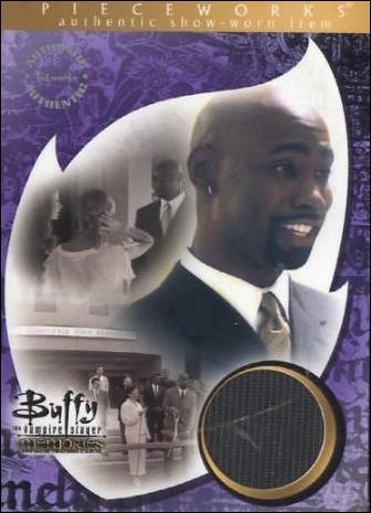 Buffy the Vampire Slayer: Memories (Pieceworks Subset) card PW9 Suit Pants Worn By DB Woodside As Principal Wood