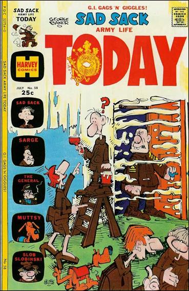 Sad Sack Army Life Today issue 58
