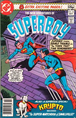 New Adventures of Superboy issue 10-B UK Price Cover