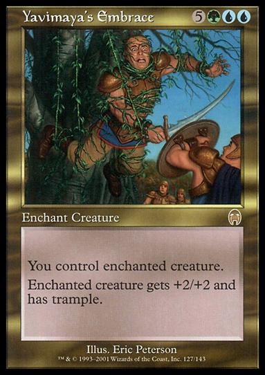 Magic the Gathering: Apocalypse (Base Set) card 127 Yavimaya's Embrace