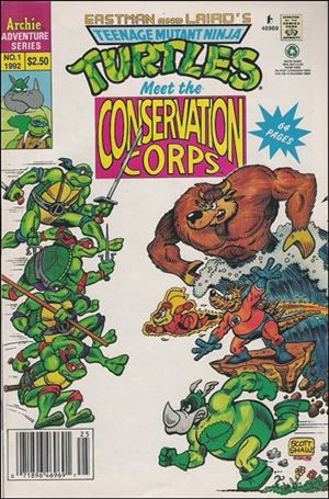Teenage Mutant Ninja Turtles Meet the Conservation Corps Special Cover Image 1