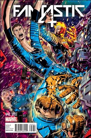 Fantastic Four (1961) issue 642-B Michael Golden Connecting Cover