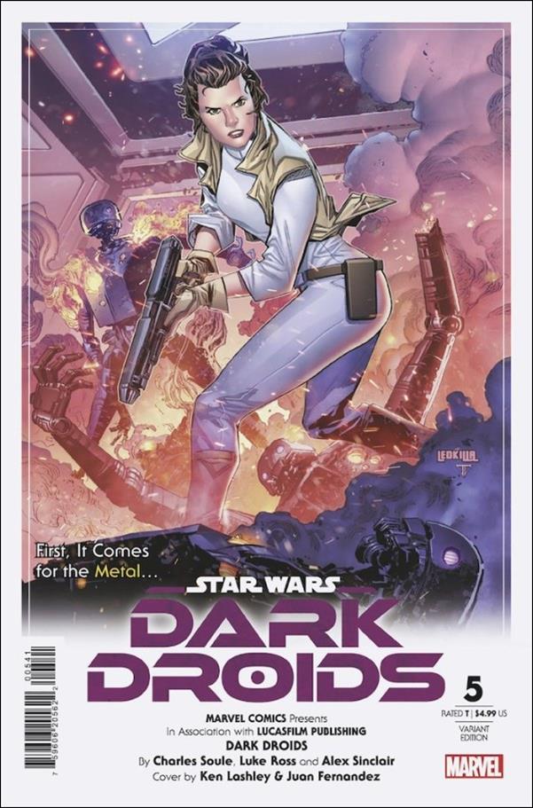 Star Wars: Dark Droids issue 5-C Ken Lashley Cover