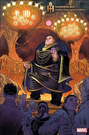 Daredevil (2022) issue 13-B Javier Garron Hellfire Gala Cover