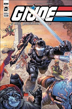G.I. Joe: A Real American Hero issue 284-B Freddie Williams II Cover