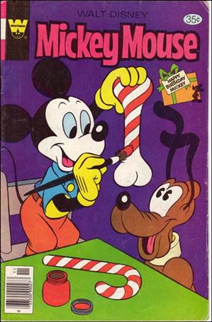 Walt Disney's Mickey Mouse issue 189-B Whitman Cover