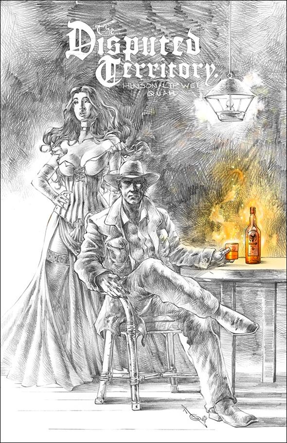 Disputed Territory issue 1-I Alan Quah Manga Cover