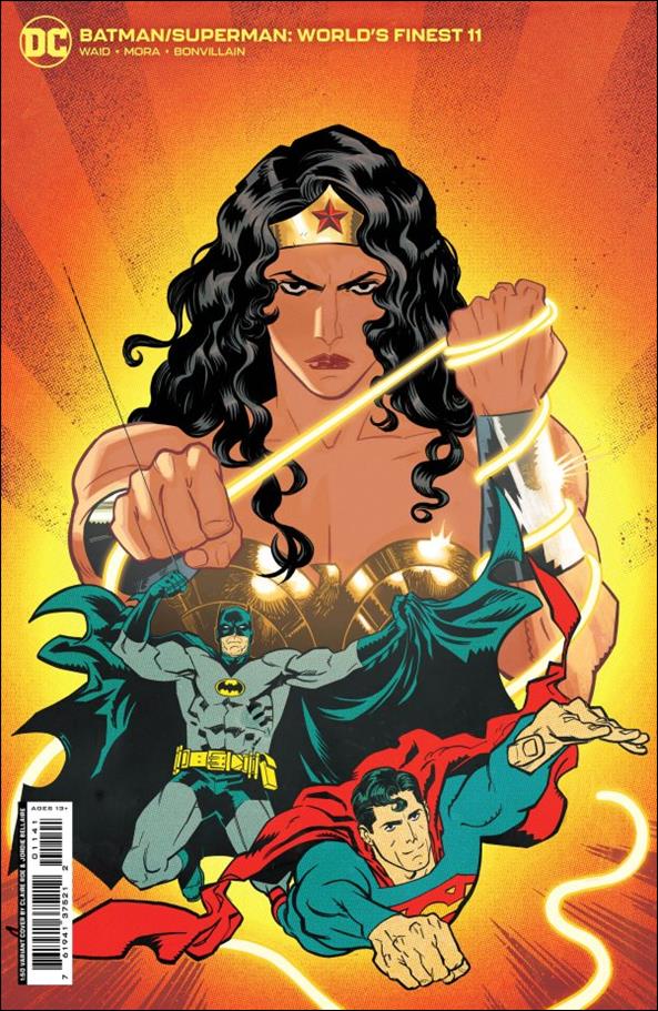 Batman/Superman: World's Finest issue 11-F Claire Roe 1:50 Cardstock Cover