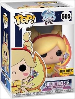 POP! Disney figure 505 Butterfly Mode Star Hot Topic Exclusive