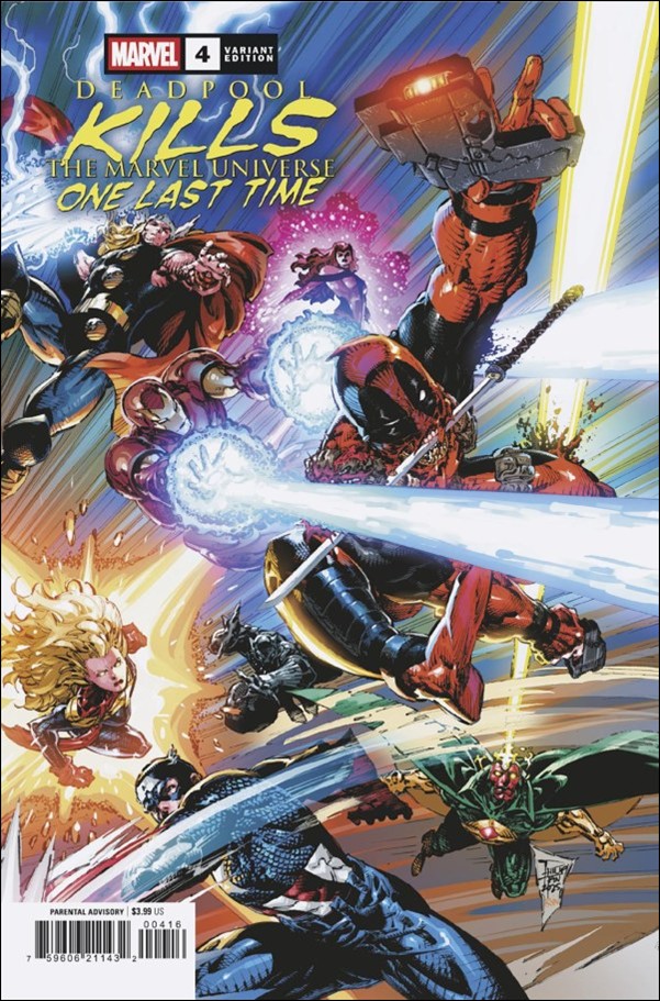 Deadpool Kills the Marvel Universe One Last Time issue 4-C Philip Tan 1:25 Cover