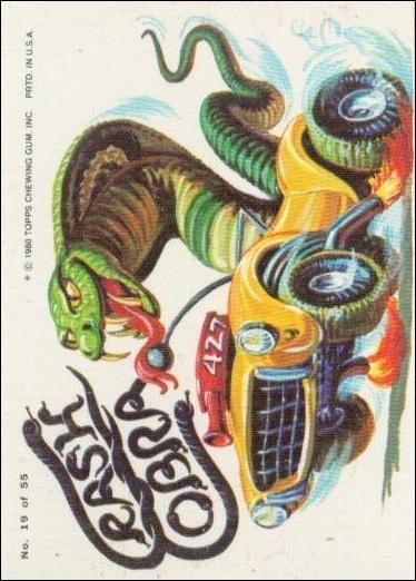 Weird Wheels (Base Set) card 19 Crash Cobra