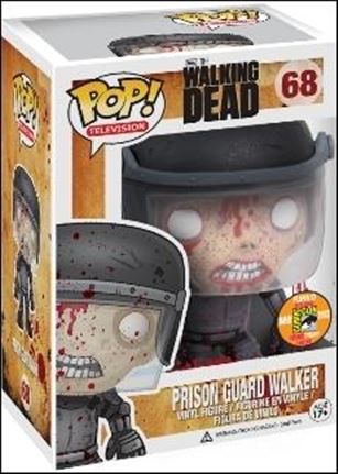 POP! Television figure 68-B Prison Guard Walker (Bloody) 2013 SDCC