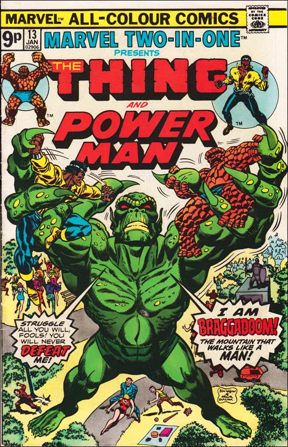 Marvel Two-in-One (1974) issue 13-B UK Price Cover