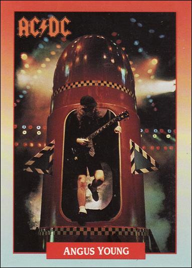 Rock Cards (Base Set) card 13 Angus Young