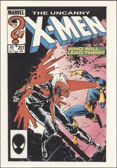 Uncanny X-Men Cover Series II (Base Set) card 27 Issue #201