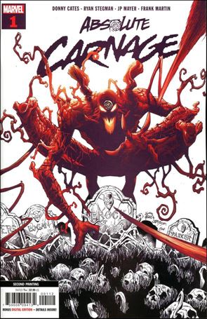 Absolute Carnage issue 1-P Ryan Stegman Cover (2nd Printing)