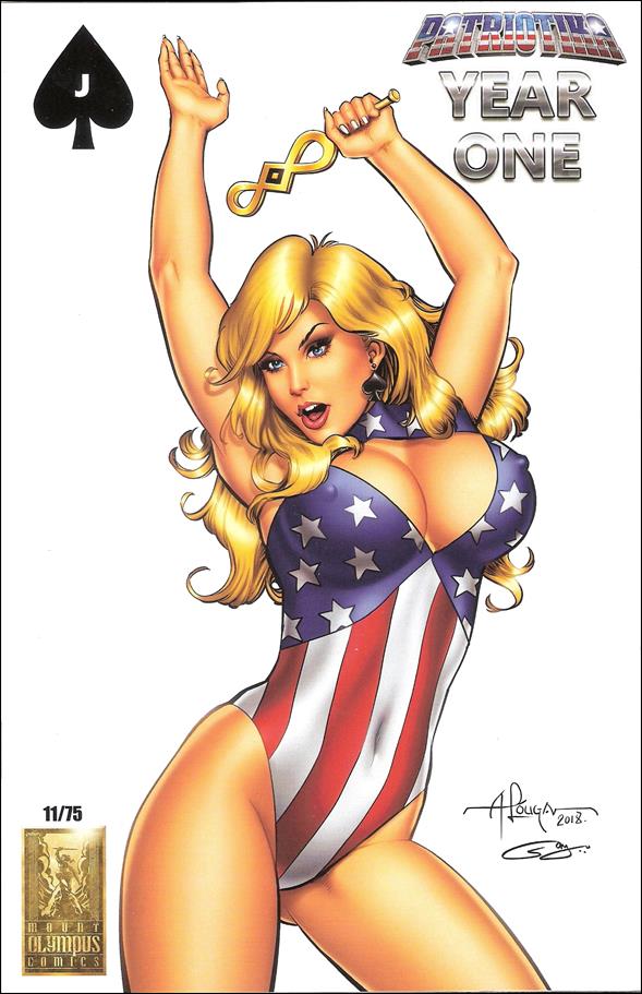 Patriotika Year One Pin Up Book issue nn-C Jack of Spades Cover 1/75